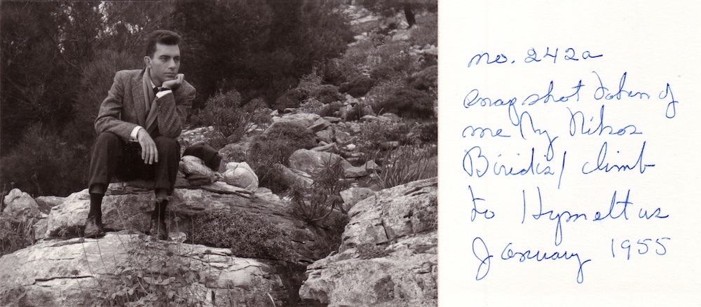 Markopoulos in Greece, January 1955