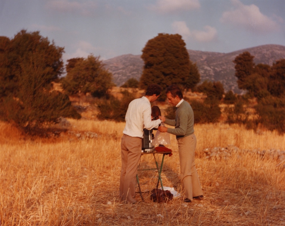 Beavers and Markopoulos at the Temenos site, 1980s